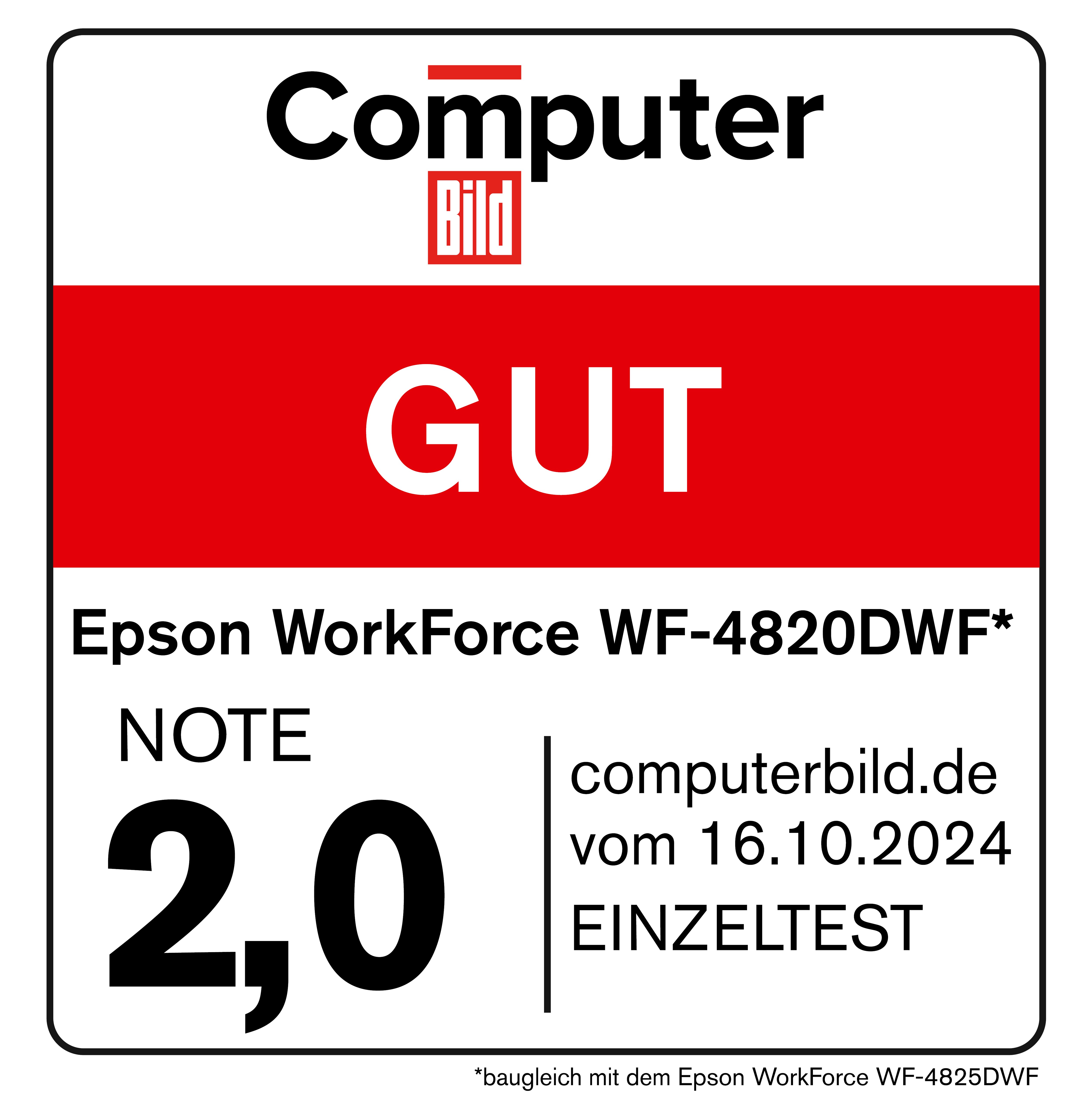 Epson WorkForce Pro WF-4820DWF Tintenstrahl-Multifunktionsgerät