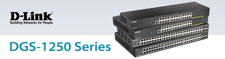 D-Link DGS-1250-52XMP/E Smart Managed Switch