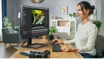 Philips 243S1 Office Monitor - IPS, Höhenverstellung, USB-C_4