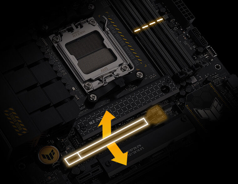 ASUS TUF GAMING B650-PLUS WIFI Mainboard Sockel AM5_7